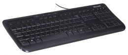 Klawiatura Microsoft Wired Keyboard 600 ANB-00019 (USB 2.0; kolor czarny)