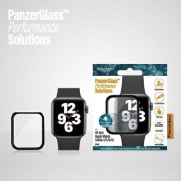 PanzerGlass Curved Apple Watch 4/5/6/SE 40mm Antibacterial czarny/black