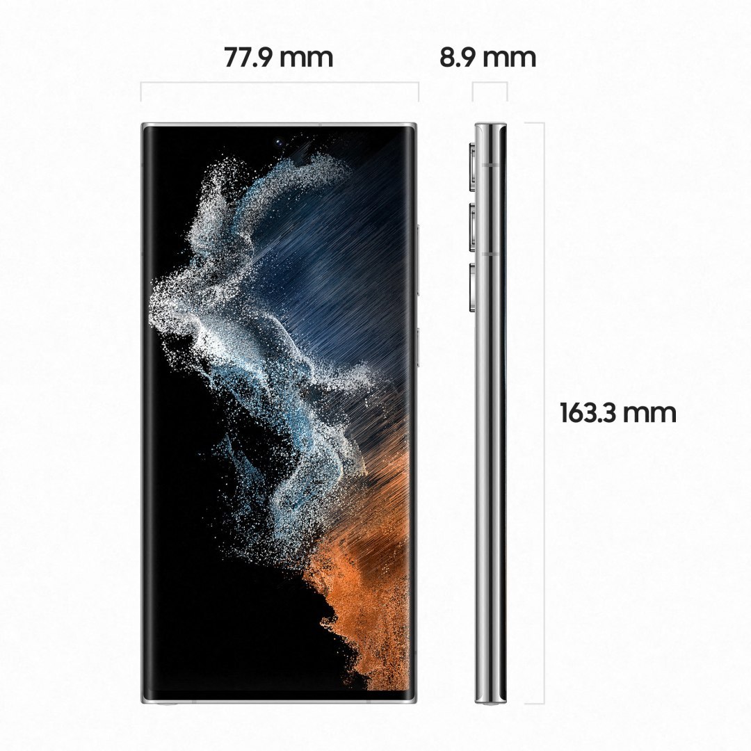 Samsung Galaxy S22 Ultra (S908) 12/256GB 6,8" Dynamic AMOLED 2X 3088x1440 5000mAh Dual SIM 5G biały