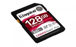 Kingston Karta pamięci SD 128GB Canvas React Plus 300/260 UHS-II U3