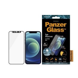 PanzerGlass E2E Microfracture iPhone 12 Mini 5,4" CamSlider Case Friendly AntiBacterial czarny/black