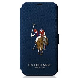 US Polo USFLBKP12LPUGFLNV iPhone 12 Pro Max 6,7" granatowy/navy book Polo Embroidery Collection