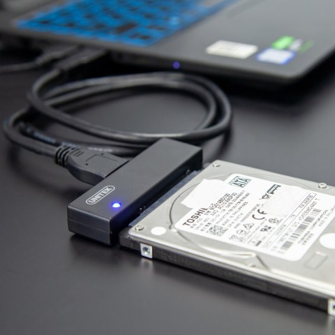 Unitek Mostek USB 3.0 - SATA III 2,5"/3,5" | 5Gbps | 0,8m | Y-1039