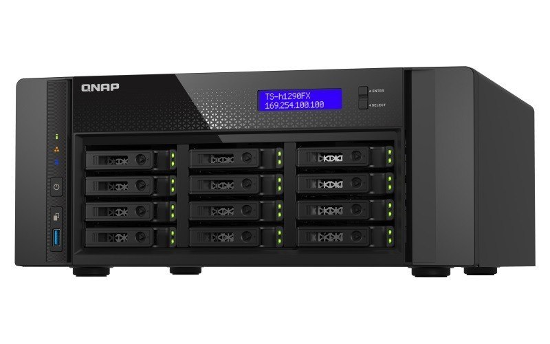 QNAP Serwer NAS TS-h1290FX-7232P-64G 12 x0HDD U.2 NVMe / SATA