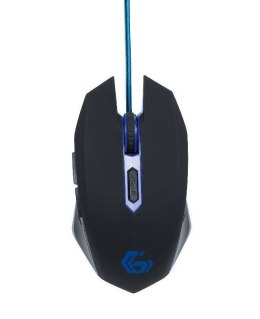 Mysz gamingowa Gembird MUSG-001-B (niebieskie podświetlenie)