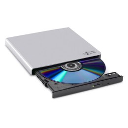 Nagrywarka zewnętrzna DVD -/+ R/RW Slim USB HLDS GP57ES40 (srebrna)