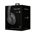 Krüger&Matz Bezprzewodowe słuchawki nauszne Kruger&Matz model Street 3 Wireless, kolor czarny