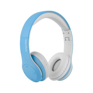 Krüger&Matz Bezprzewodowe słuchawki nauszne dla dzieci Kruger&Matz model Street Kids , kolor niebieski