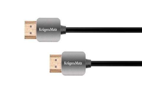Krüger&Matz Kabel HDMI - HDMI wtyk-wtyk (A-A) 3.0m Kruger&Matz 4K