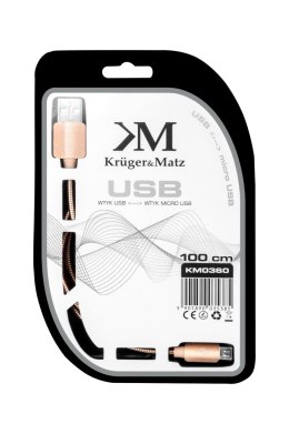 Krüger&Matz Kabel USB - micro USB 1m Kruger&Matz