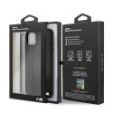 Etui hardcase BMW BMHCN65MCARBK iPhone 11 Pro Max czarny/black PU Carbon