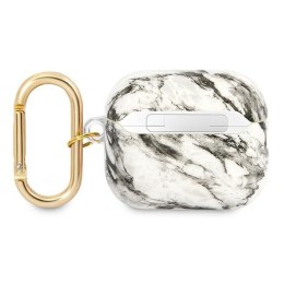 Guess AirPods 3 cover szary Marble Strap Collection