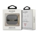 Guess AirPods 3 cover czarny Strap Collection
