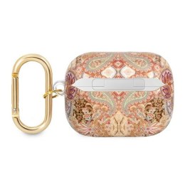Guess AirPods Pro cover złoty Paisley Strap Collection