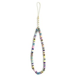 Guess zawieszka GUSTPEAM Phone Strap wielokolorowy/multicolor Heishi Beads