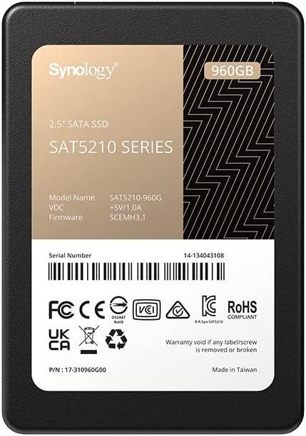 Synology Dysk SSD SATA 2,5 1,92TB SAT5210-1920G
