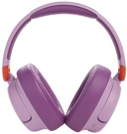 Słuchawki JBL JR460NC (różowe, bezprzewodowe, nauszne, bluetooth, dla dzieci)