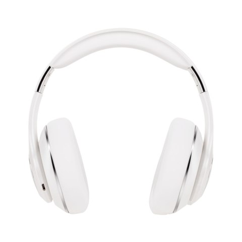 Krüger&Matz Bezprzewodowe słuchawki nauszne Kruger&Matz model Street 3 Wireless, kolor biały