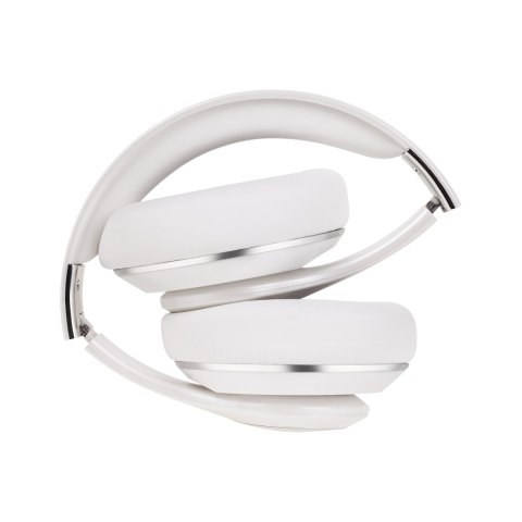 Krüger&Matz Bezprzewodowe słuchawki nauszne Kruger&Matz model Street 3 Wireless, kolor biały