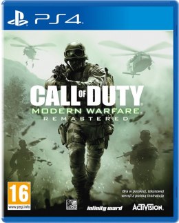 KOCH Gra PlayStation 4 Call of Duty Modern Warfare Remastered