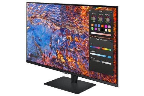 Samsung Monitor 32 cale ViewFinity S80PX IPS 3840x2160 UHD 16:9 1xHDMI 1xDP 1xUSB-C (90W) 3xUSB 3.0 LAN 5ms PinP/PbyP 60Hz HAS+PIV płask