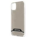 AMG AMHCN61TCBW iPhone 11 6,1" przezroczysty/transparent hardcase Electroplate Black&White