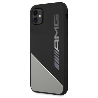 AMG AMHCN61WGDBK iPhone 11 6,1" szary/grey hardcase Silicone Two Tones