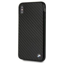Etui hardcase BMW BMHCI65MBC iPhone Xs Max czarny/black Siganture-Carbon