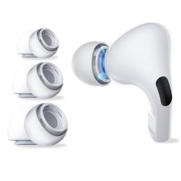 Tech-Protect Ear Tips | Zestaw nakładek do Apple AirPods Pro 1 / 2 White