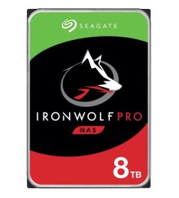 Dysk HDD Seagate IronWolf Pro ST8000NE001 (8 TB ; 3.5"; 256 MB; 7200 obr/min)