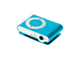 QUER Odtwarzacz MP3 Quer z czytnikiem kart niebieski