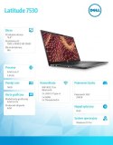Dell Notebook Latitude 7530 Win11Pro i7-1265U/16GB/256GB SSD/15.6" FHD CF/Intel Iris Xe/ThBlt & FgrPr & SmtCd/IR Cam/Mic/WLAN + BT/Ba