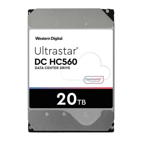 Dysk Western Digital Ultrastar DC HC560 7K8 20TB 3,5" 512MB SATA III 512e SE NP3 WUH722020ALE6L4