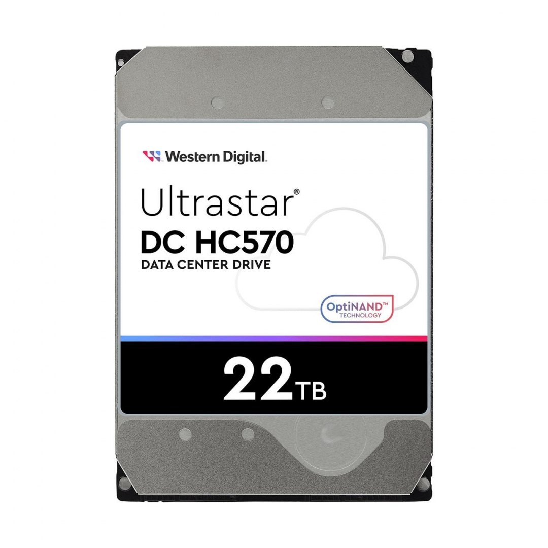 Dysk Western Digital Ultrastar DC HC570 He22 22TB 3,5" 7200 512MB SATA III 512e DC SE WUH722222ALE6L4