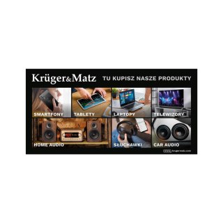 Krüger&Matz Baner Kruger&Matz - Tu kupisz nasze produkty (200 x 100 cm)