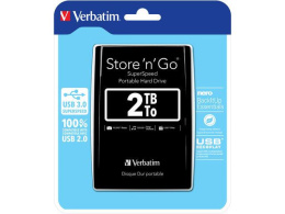 Dysk zewnętrzny Verbatim 2TB Store 'n' Go 2.5" 5400 USB 3.0 czarny