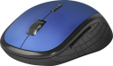 Mysz bezprzewodowa Defender AERO MM-755 optyczna bezklikowa silent 1600dpi 6P niebiesko-czarna