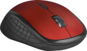 Mysz bezprzewodowa Defender HIT MM-415 optyczna 1600dpi 6P czarno-czerwona