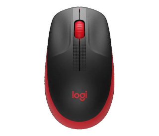 Mysz bezprzewodowa Logitech M190 optyczna czerwona