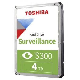 Dysk Toshiba S300 (SMR) HDWT840UZSVA 4TB 3,5" 5400 256MB SATA III Surveillance BULK