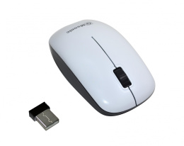 Mysz bezprzewodowa Msonic MX707W optyczna 3 przyciski 1000dpi biało-czarna