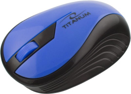 Mysz bezprzewodowa Titanum TM114B RAINBOW optyczna niebieska