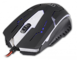 Mysz przewodowa Rebeltec COBRA optyczna Gaming USB czarna
