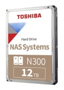 Dysk Toshiba N300 HDWG21CEZSTA 12TB 3,5" 7200 256MB SATA III NAS