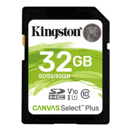 Karta pamięci Kingston SD Canvas Select Plus 32GB UHS-I Class 10
