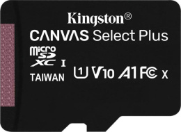 Karta pamięci Kingston microSD Canvas Select Plus 64GB UHS-I Class 10 + adapter