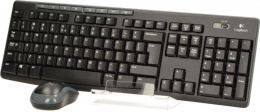 Zestaw bezprzewodowy klawiatura + mysz Logitech MK270 czarny