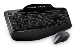 Zestaw bezprzewodowy klawiatura + mysz Logitech MK710 czarny