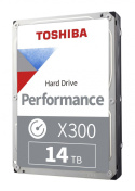 Dysk Toshiba X300 HDWR21EUZSVA 14TB 3,5" 7200 256MB SATA III BULK