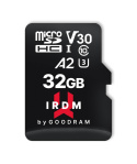 Karta pamięci microSDHC GOODRAM 32GB IRDM-A2 UHS + adapter